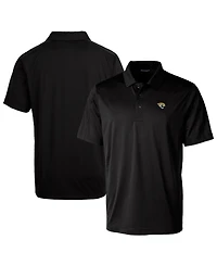 Cutter & Buck Men's Black Jacksonville Jaguars Prospect Textured Stretch Polo Shirt
