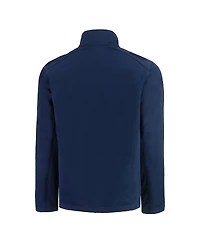 Cutter & Buck Men's Navy Notre Dame Fighting Irish Evoke Eco Softshell Full-Zip Jacket