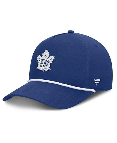 Fanatics Men's Blue Toronto Maple Leaf's Authentic Pro Rink Roper A-Frame Adjustable Hat