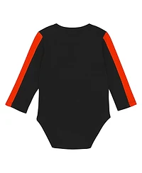 Outerstuff Baby Boys and Girls 3-Piece San Francisco Giants Double Down Bodysuit Pants