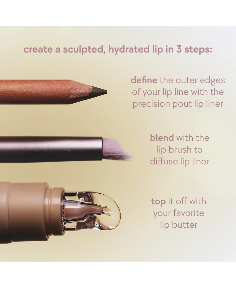 Kylie Cosmetics Lip Sculpt and Diffuse Brush