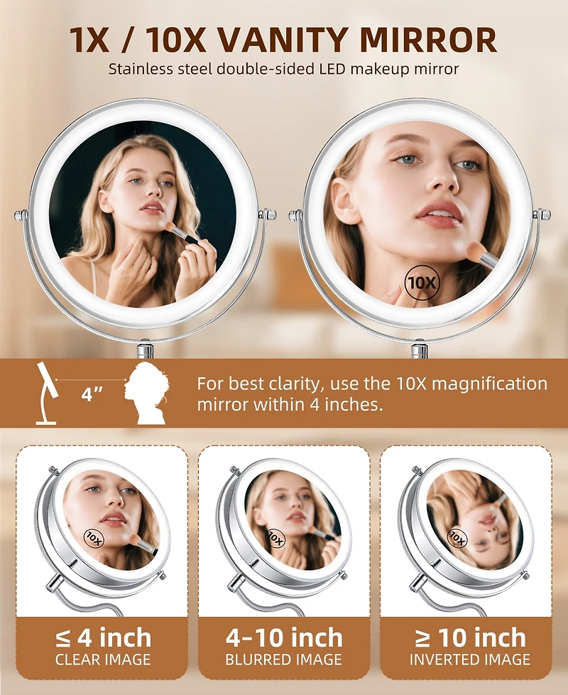 Givimo 40 x 28 Inch Wall Mounted Mirror Metal Framed Hanging Mirror for Living Room Bedroom-Black