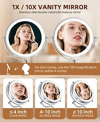 Givimo 40 x 28 Inch Wall Mounted Mirror Metal Framed Hanging Mirror for Living Room Bedroom-Black