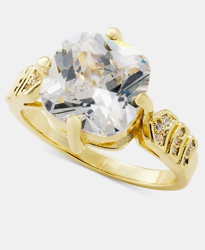 Charter Club Cubic Zirconia Large Stone Ring, Macy's Exclusive