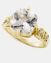 Charter Club Cubic Zirconia Large Stone Ring, Macy's Exclusive