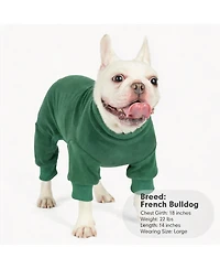 Aronkl Dog Fleece Pajamas - Comfortable, Stretchy, Warm, Multifunctional