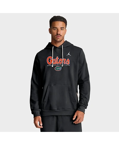 Jordan Men's Black Florida Gators 2025 Sideline Standard Issue Dri-fit Hoodie