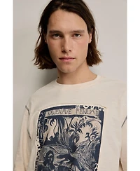 Desigual Men's Printed gaugin t-shirt