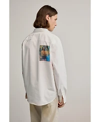 Desigual Men's Printed Gaugin Shirt