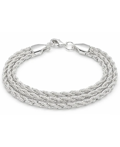 And Now This Triple Twisted Rope Chain Bracelet