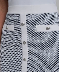 Karl Lagerfeld Paris Women's Pull-On Sweater Skirt