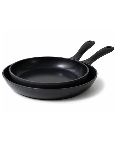 Alva 2pc Nonstick Ceramic Frying Pan Set – Chemical-Free, Ultra-Durable, Stress-Free Cleanup