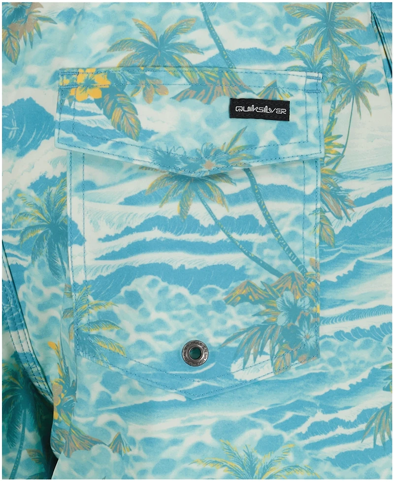 Quiksilver Boys' 8-20 Surfsilk Mix Volle Board Shorts