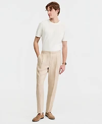 Club Room Men's Dressy Drawcord Linen Pants, Macy's Exclusive