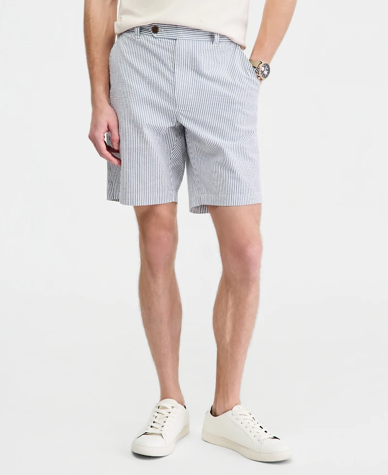 Club Room Men's Seersucker Shorts, Created for Macy's