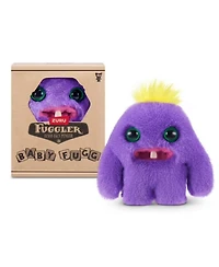 Fuggler Zuru Baby Fug Mr Needles Purple Funny Ugly Monster Plush Toy 3.5 Inch