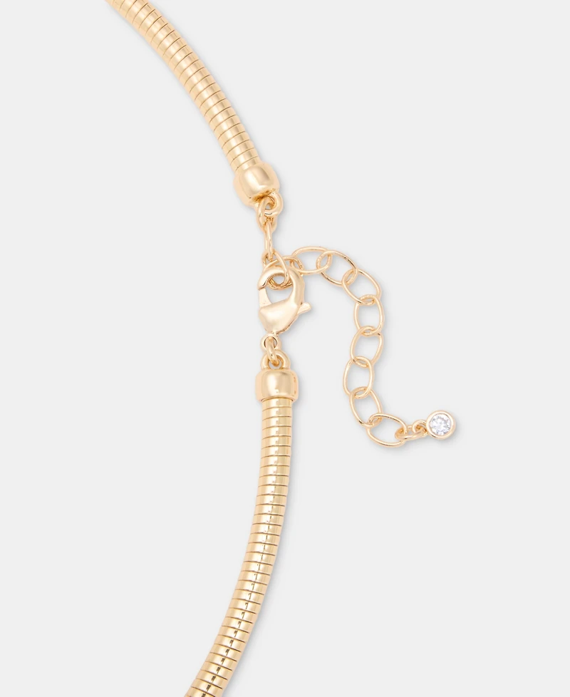 On 34th Pave Beaded Collar Necklace, 16" + 3" extender, Macy's Exclusive