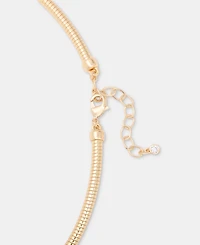 On 34th Pave Beaded Collar Necklace, 16" + 3" extender, Macy's Exclusive