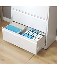 Streamdale Furniture 5-Drawer Lockable Lateral File Cabinet for Home/Office