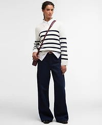 Barbour Women's Fern Knitted Stripe Jumper