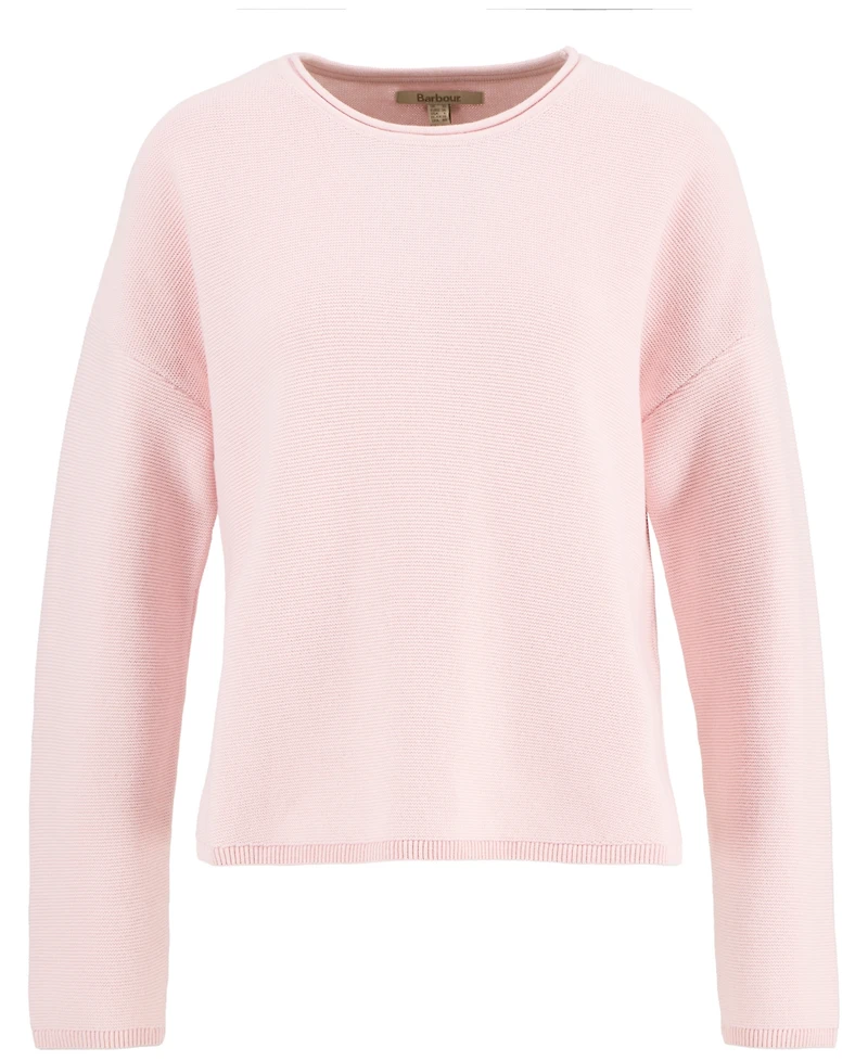 Barbour Women's Marine Dropped-Shoulder Knitted Jumper