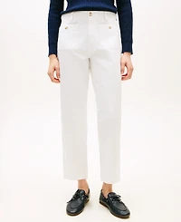 Tommy Hilfiger Women's Twill Patch Pocket Chinos Pants