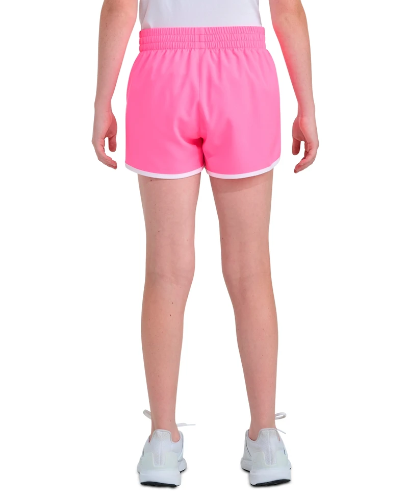 adidas Girls' 8-16 Waistband Woven Pacer Shorts