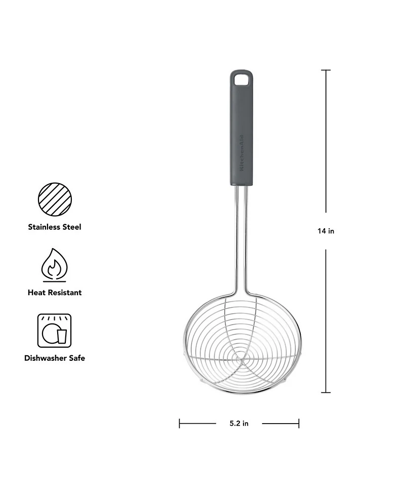 KitchenAid 14" Wide-Opening Wire Strainer
