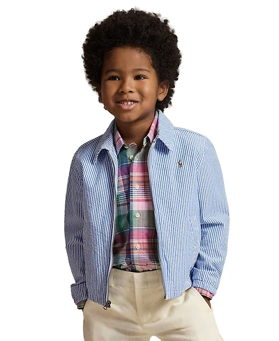 Polo Ralph Lauren Boys' 2-7 Point Collar Long-Sleeve Jacket