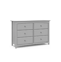 Storkcraft Portofino 5-in-1 Convertible Crib and Changer - Gray