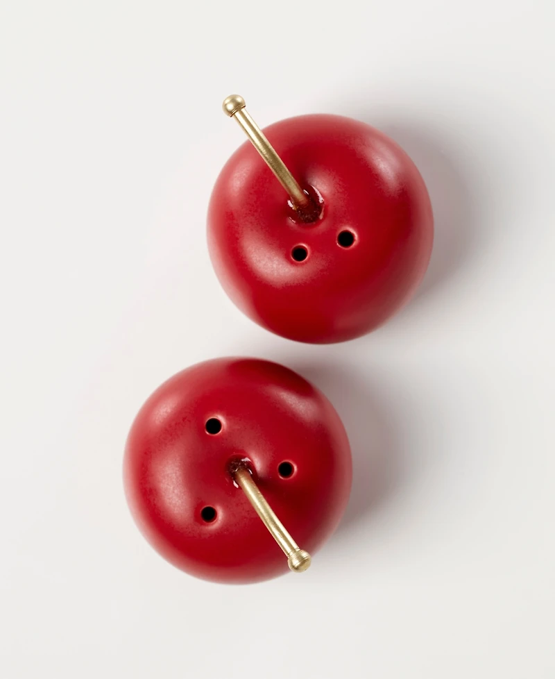 kate spade new york Tutti Fruity Cherries Salt and Pepper Shaker Set