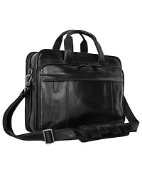 Mancini Men's Laptop Briefcase