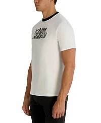 Karl Lagerfeld Paris Men's Crewneck T-Shirt