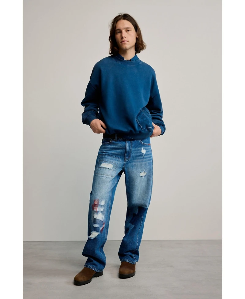 Desigual Men's Plain sweatshirt logo