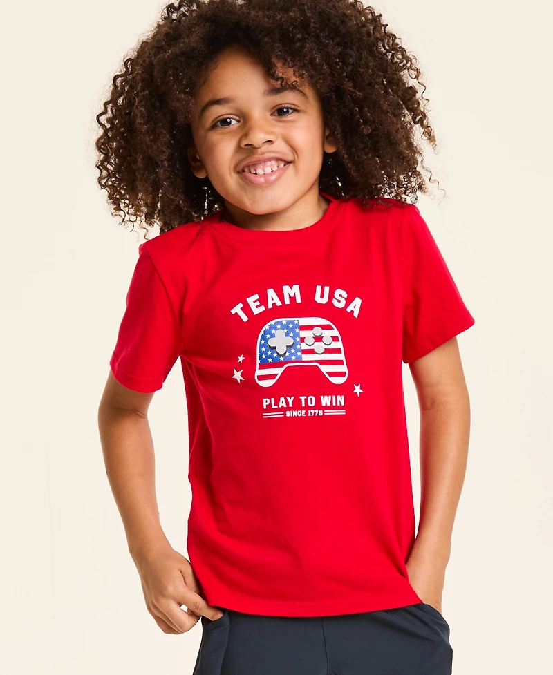 Epic Threads Boys' Xs-xl Team Usa Gamer T-Shirt, Macy's Exclusive