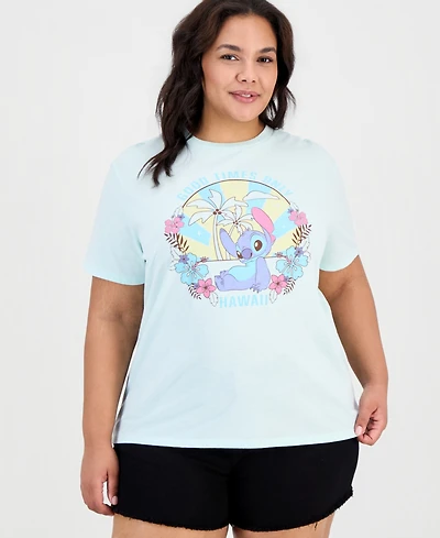 Disney Trendy Plus Good Times Stitch Crewneck Tee