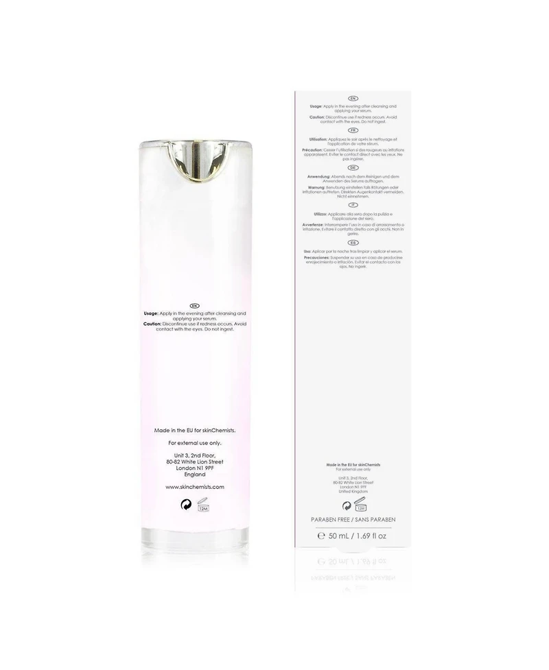 skinChemists Rose Quartz Mineral Night Moisturizer 50ml