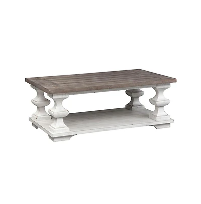 Liberty Furniture Industries, Inc Sedona Cocktail Table in Heavy Distressed Top
