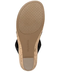 Style & Co Women's Cheryll Wedge Heel Sandals, Macy's Exclusive