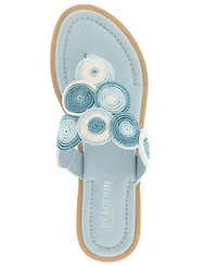 Kenneth Cole Reacton Women's Spiraling Thong Flat Sandals