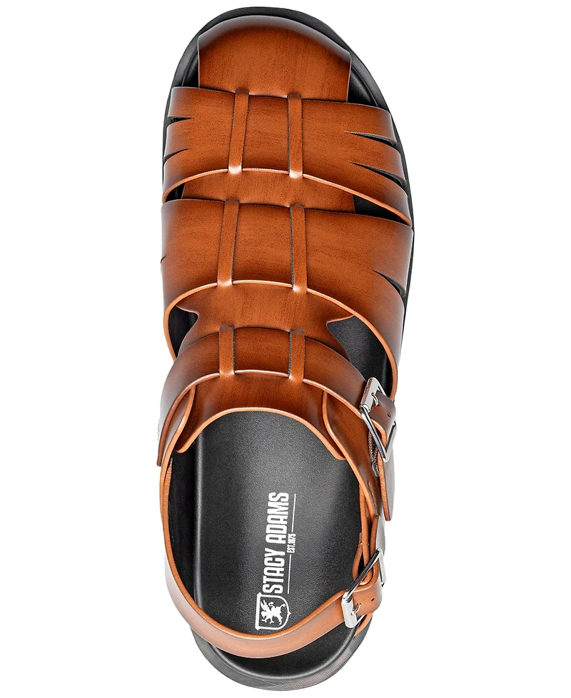 Stacy Adams Men's Largo Slingback Buckle Sandals