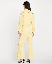 Good American Women's Wide-Leg Jeans