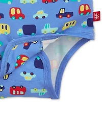 Magnetic Me Baby Boys' Short-Sleeve Bodysuit and Pants, 3-Piece Set