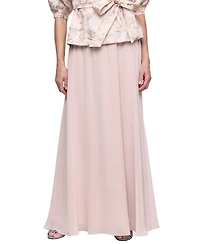 Alex Evenings Petite Long Pull-On Skirt