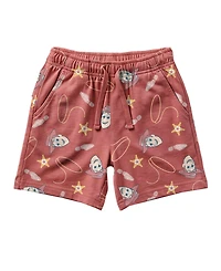 Toy Story Boys' 2T-5T Short-Sleeve Polo Shirt and Shorts, 2-Piece Set