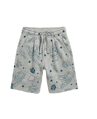 Toy Story Boys' 2T-5T Short-Sleeve Hoodie and Shorts, 2-Piece Set