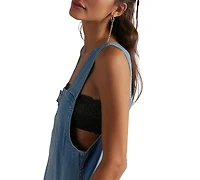 Free People Women's Square Neck Jude Shortalls