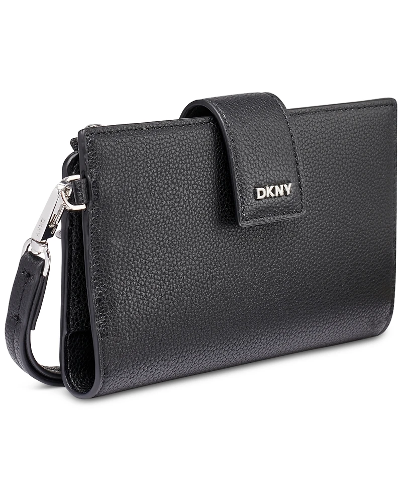Dkny Boxed Lilah Snap Closure Flap Mini Wallet