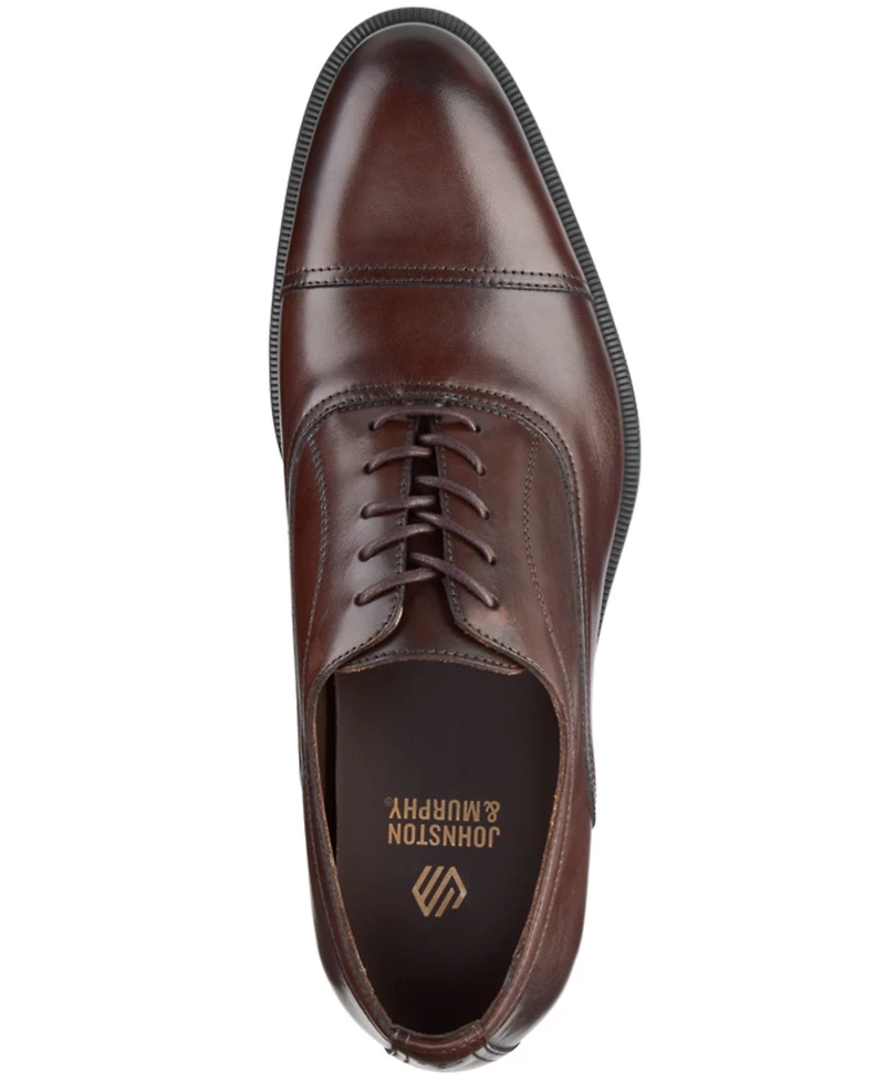 Johnston & Murphy Men's Cushioned Lace-Up Dress Shoes
