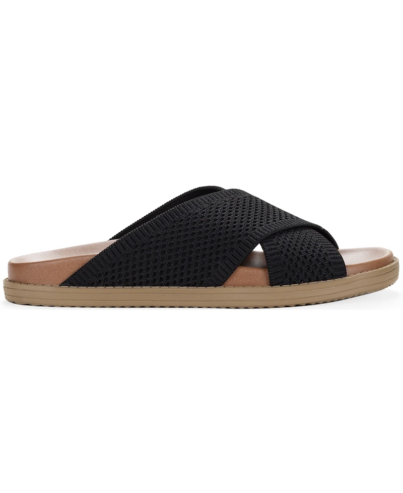 Style & Co Women's Roryy Knit X-Band Footbed Sandals, Macy's Exclusive
